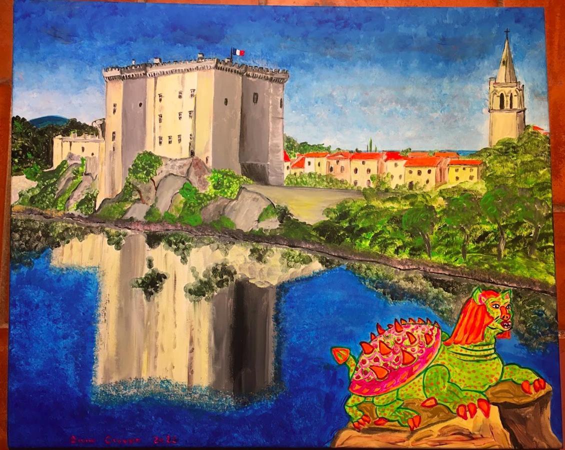 Mas De La Chapelle Sainte-Elisabeth Villa Tarascon Dış mekan fotoğraf